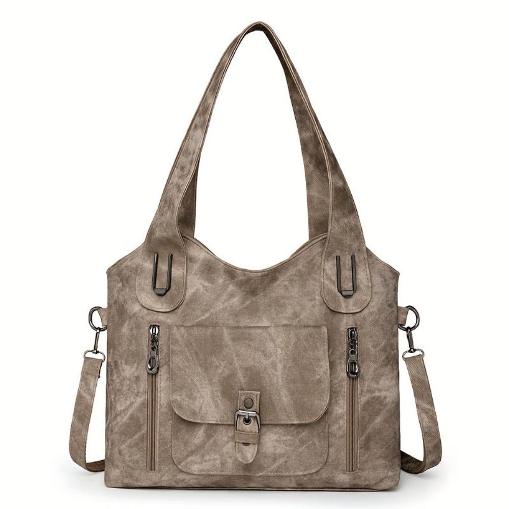 Elise | Vintage Leather Shoulder Bag