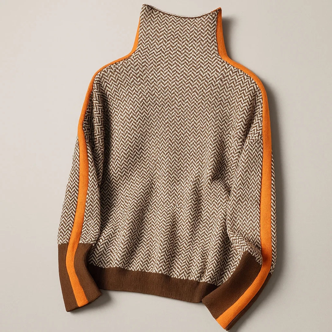 Martina | High-Neck Pullover Sweater