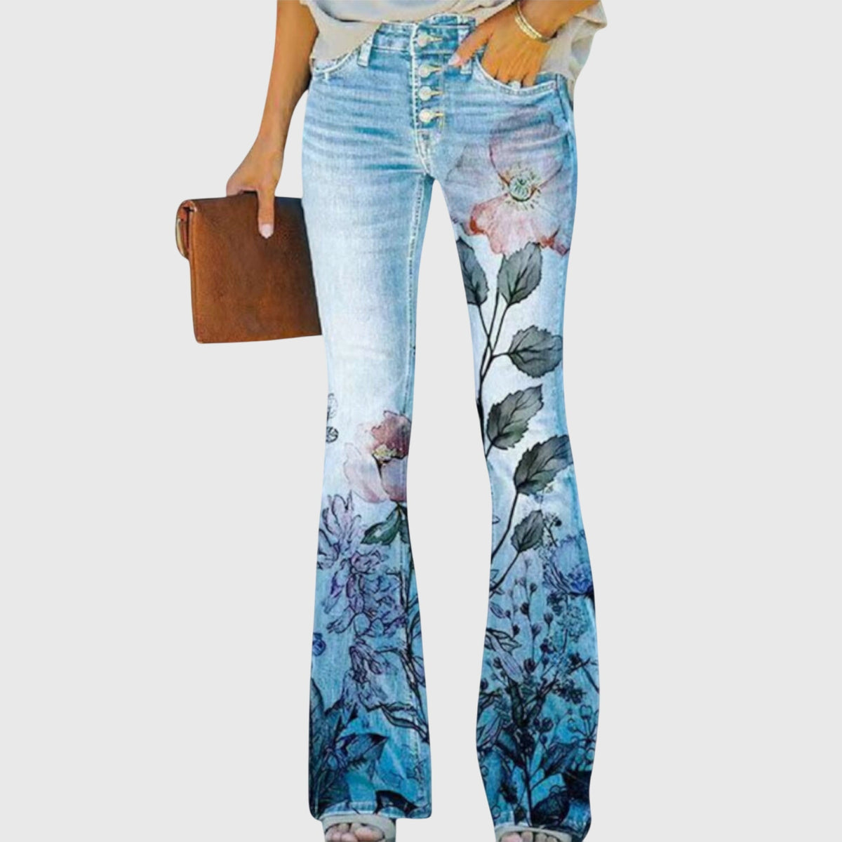 Florence | Floral Wide-Leg Pants