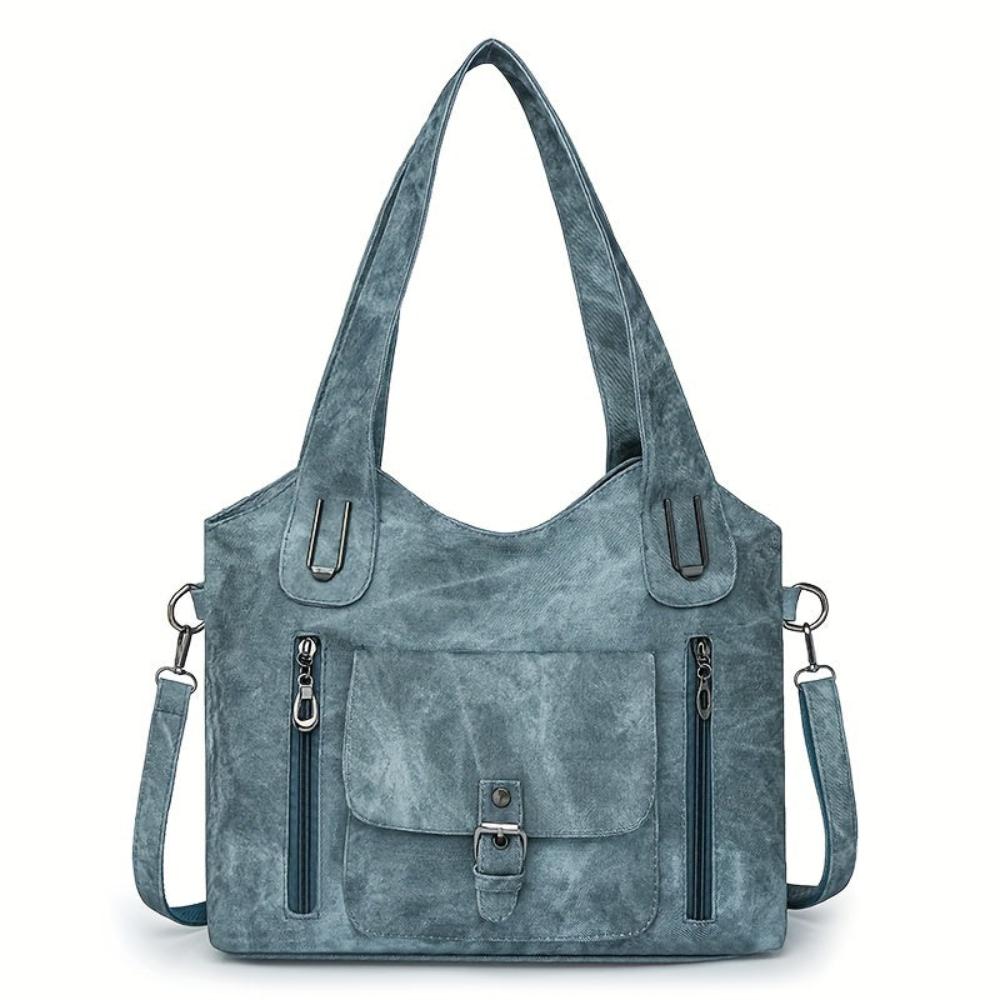 Elise | Vintage Leather Shoulder Bag