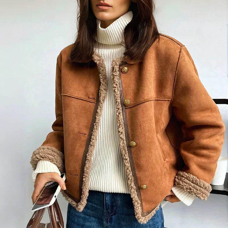 Brittany Sheepskin Jacket | Women's Winter Coat