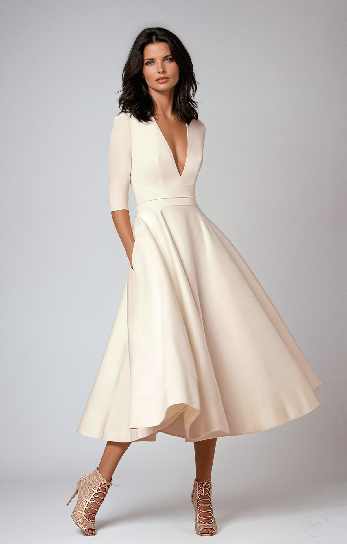 Lani | Retro-Inspired Midi Dress