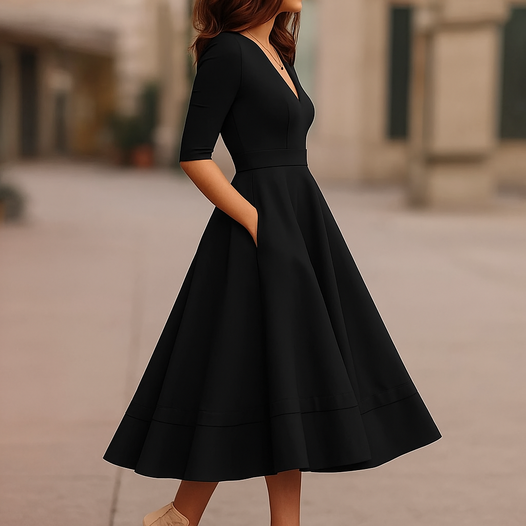 Lani | Retro-Inspired Midi Dress