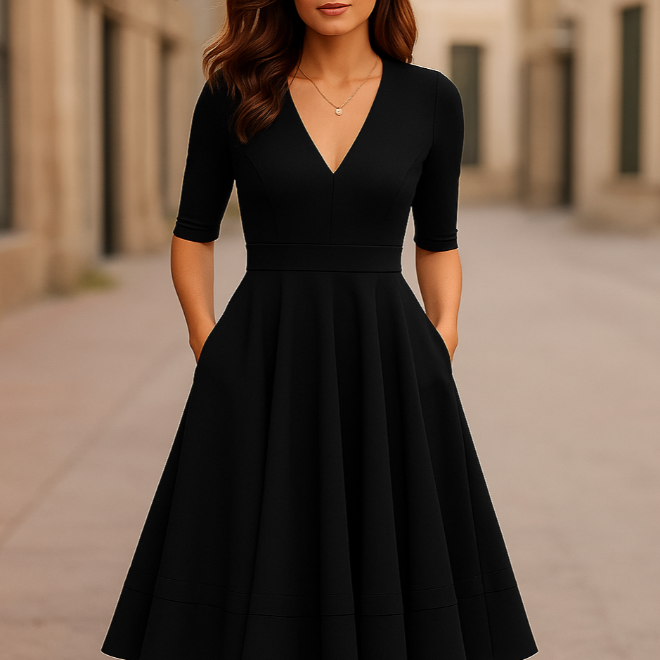 Lani | Retro-Inspired Midi Dress