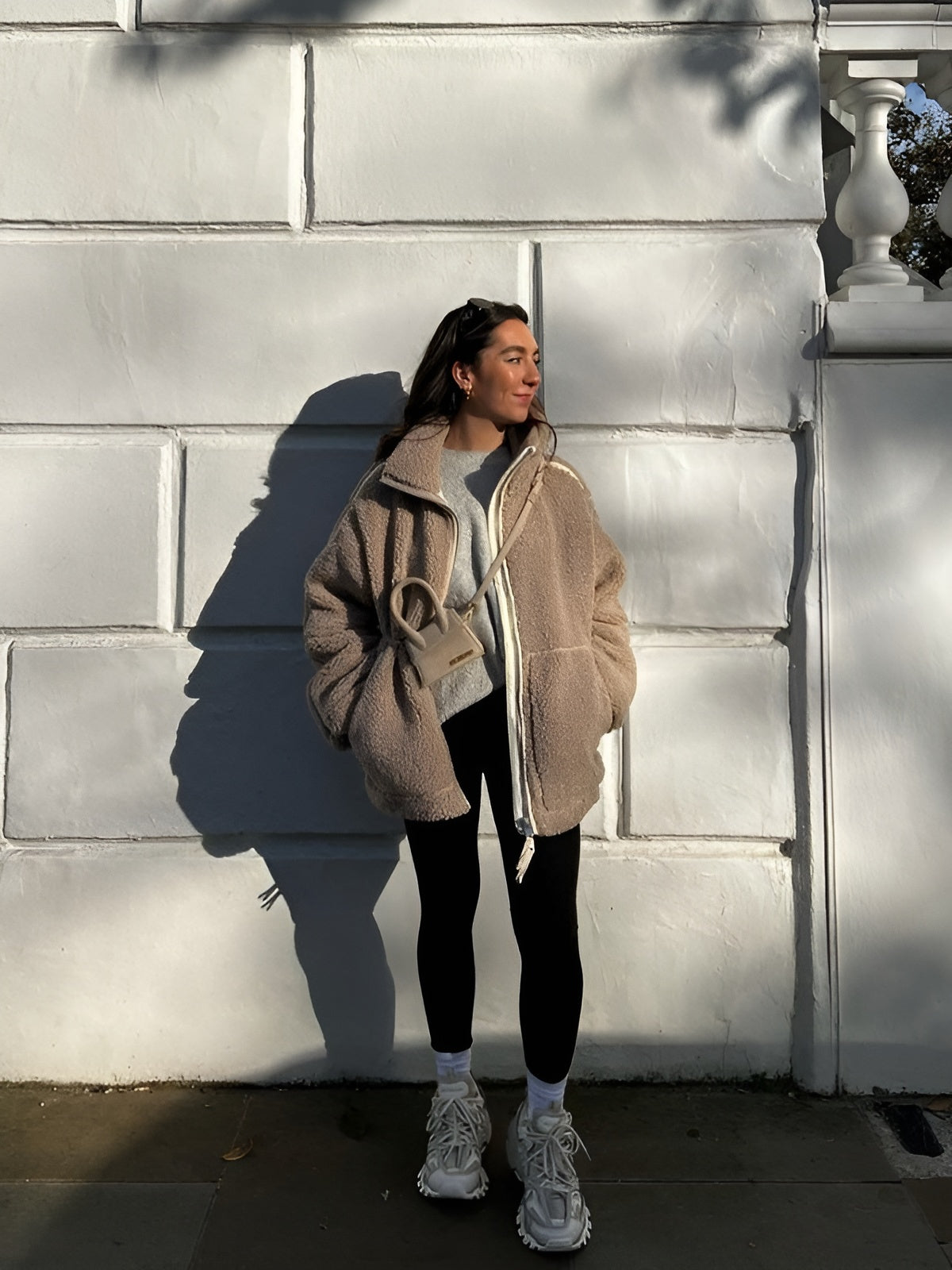 Women's Open-Front Teddy Coat, Relaxed Fit - Aven