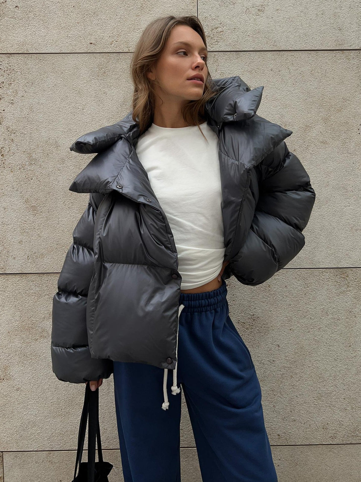Kacob | Cropped Puffer Jacket