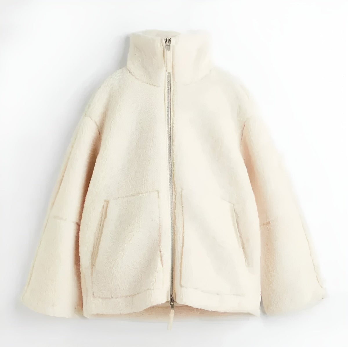 Women's Open-Front Teddy Coat, Relaxed Fit - Aven