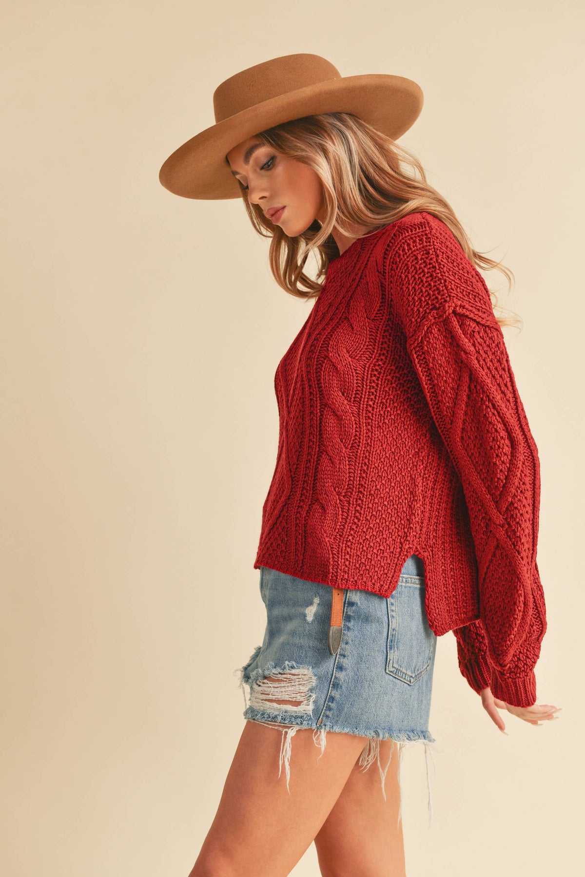 Adela | Cable Knit Sweater