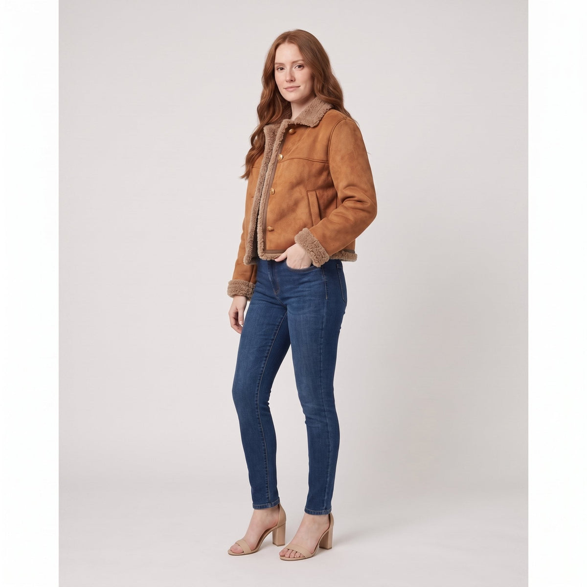 Women's Wool-Blend Jacket, Tailored Fit