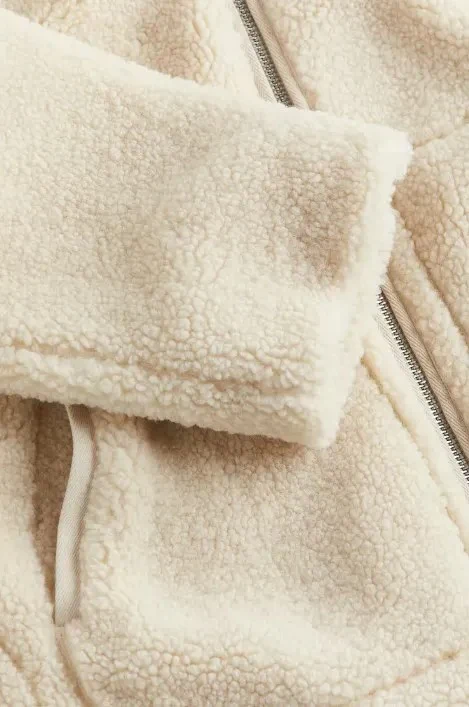 Women's Open-Front Teddy Coat, Relaxed Fit - Aven