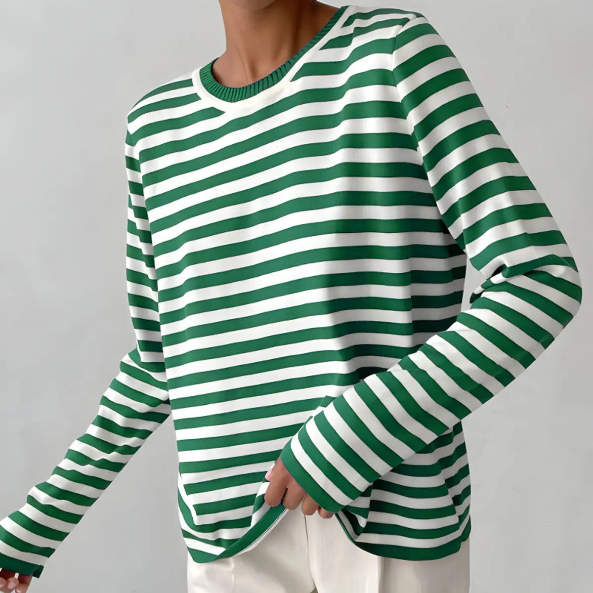 Rosie | Relaxed Striped Sweater