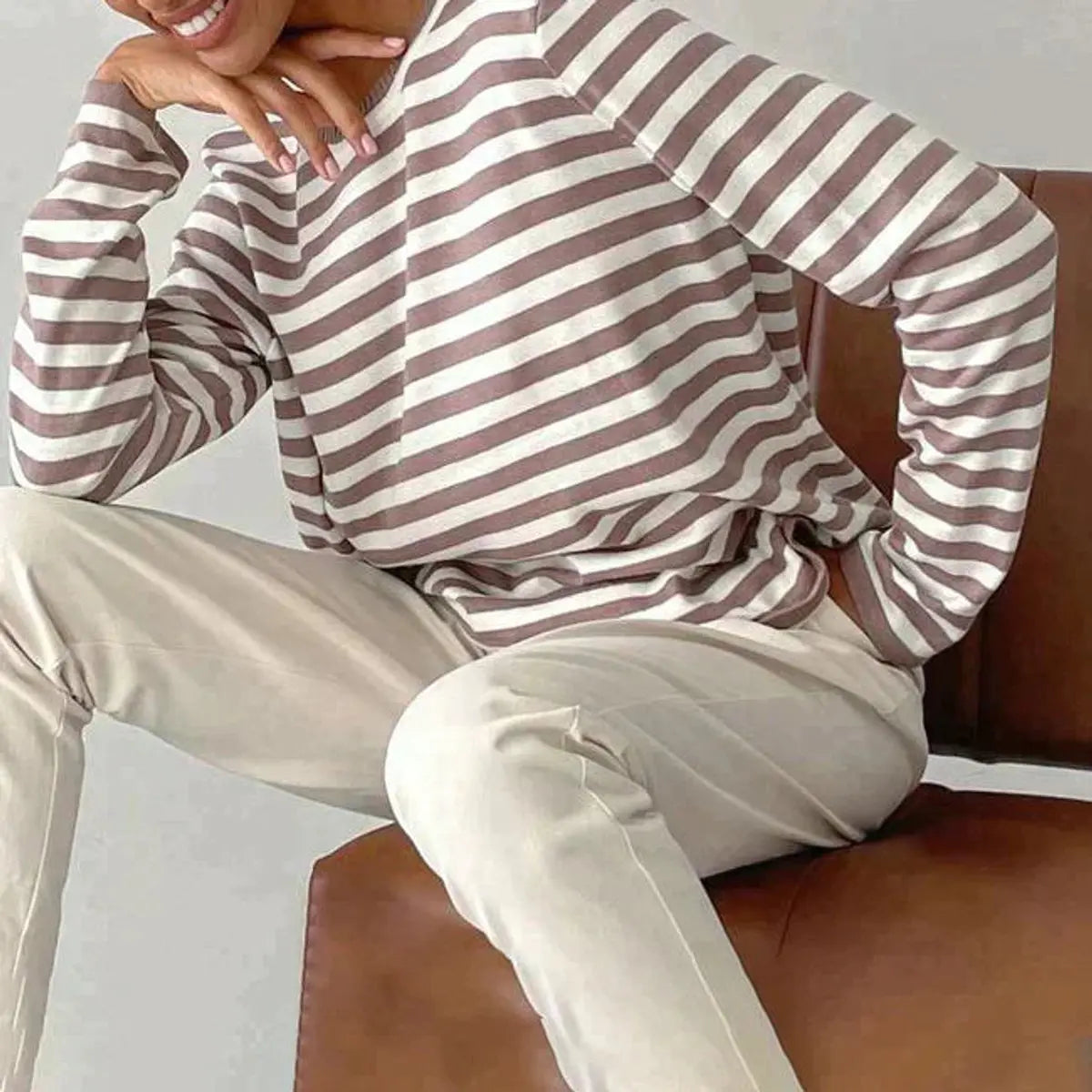 Rosie | Relaxed Striped Sweater