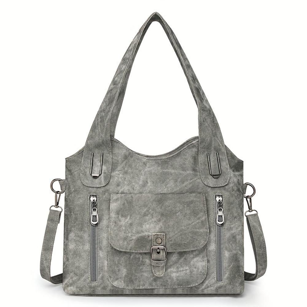 Elise | Vintage Leather Shoulder Bag