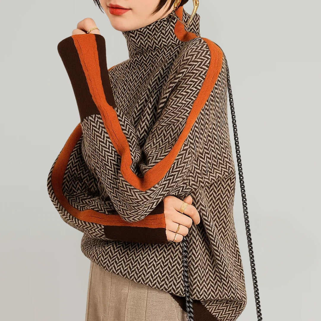 Martina | High-Neck Pullover Sweater