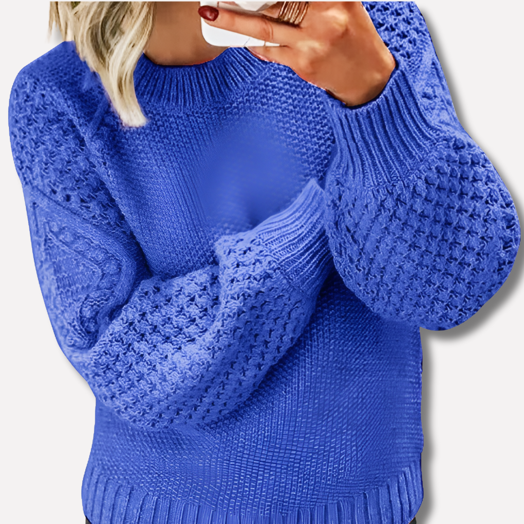 Clara | Elegant Warm Knit Sweater