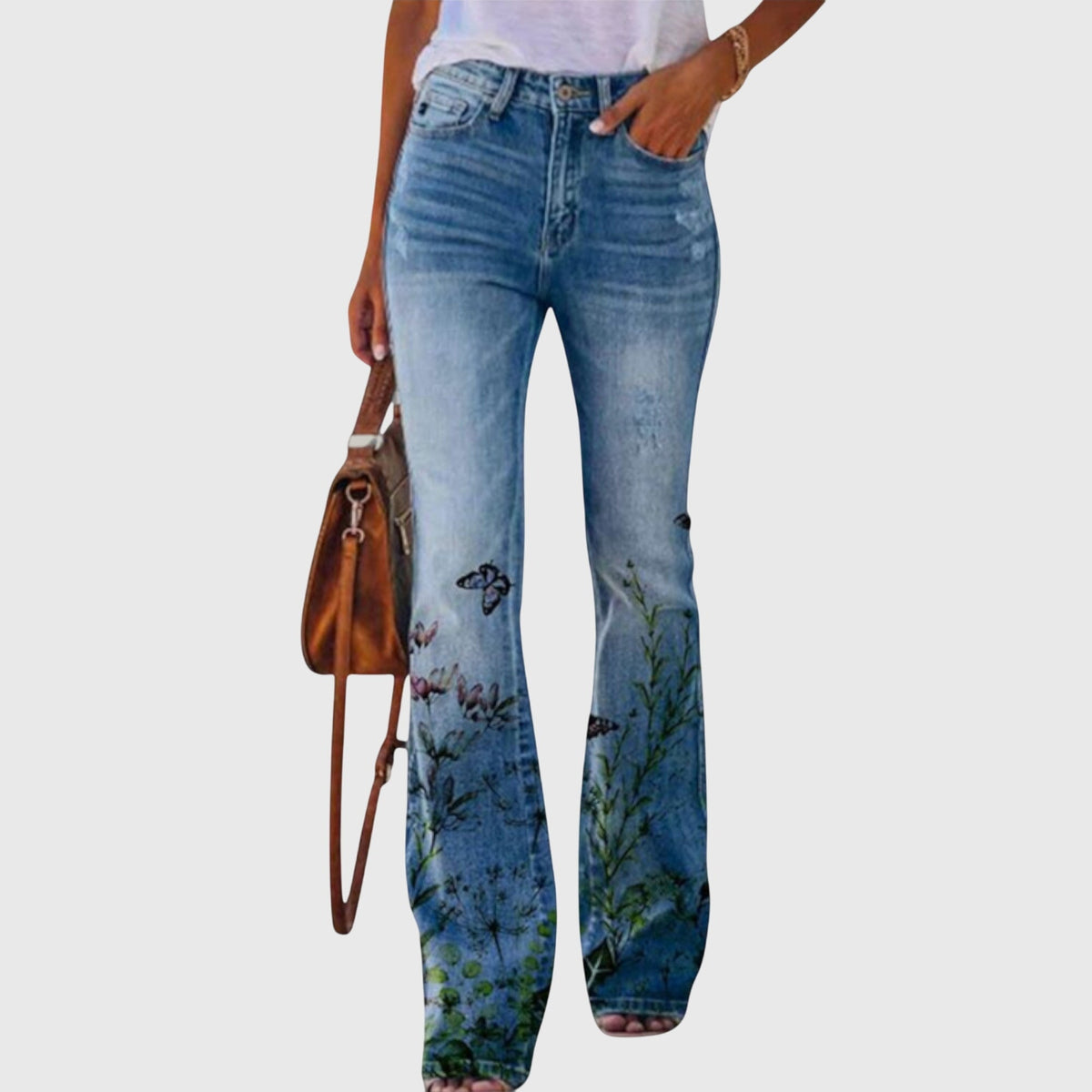 Florence | Floral Wide-Leg Pants