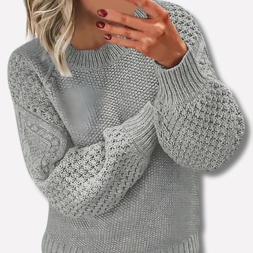 Clara | Elegant Warm Knit Sweater