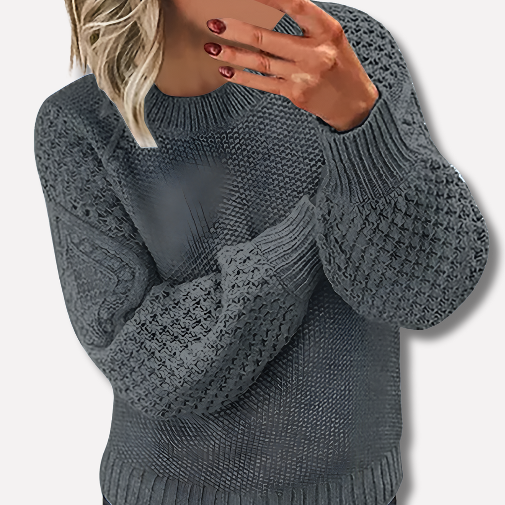 Clara | Elegant Warm Knit Sweater