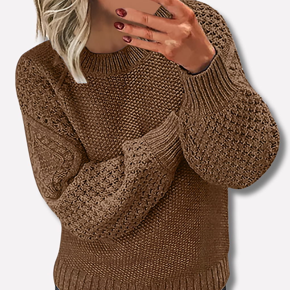 Clara | Elegant Warm Knit Sweater