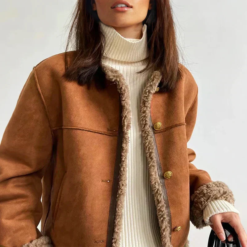 Brittany Sheepskin Jacket | Women's Winter Coat
