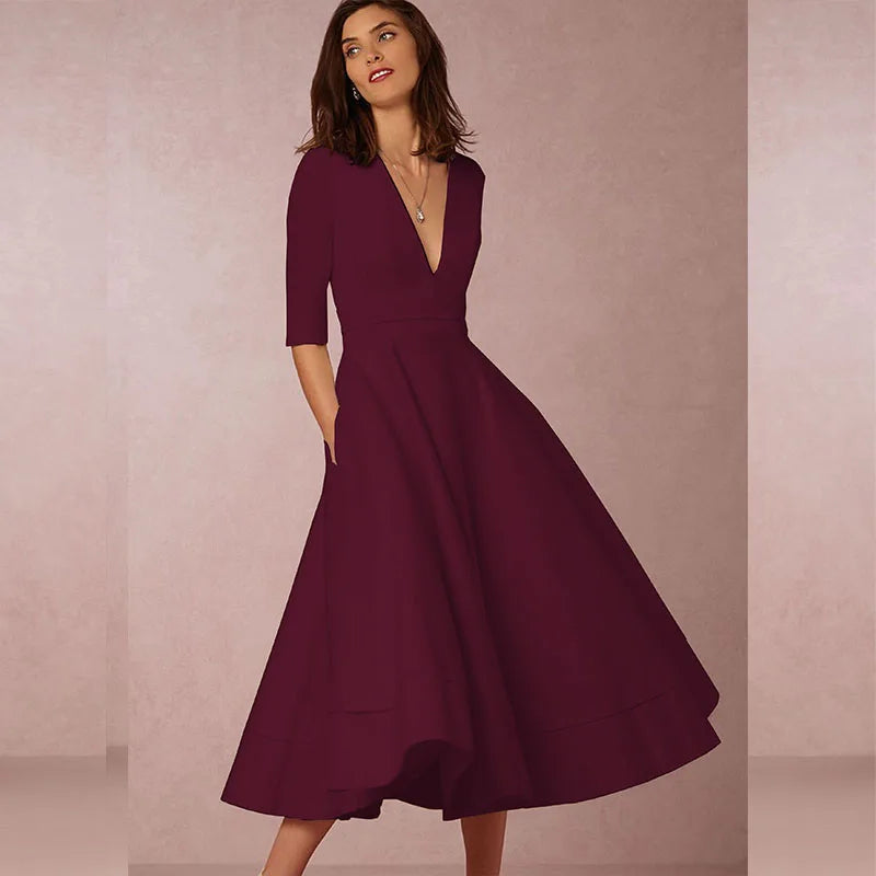 Lani | Retro-Inspired Midi Dress
