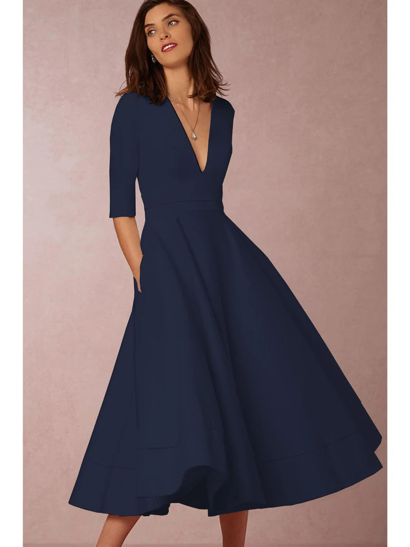 Lani | Retro-Inspired Midi Dress