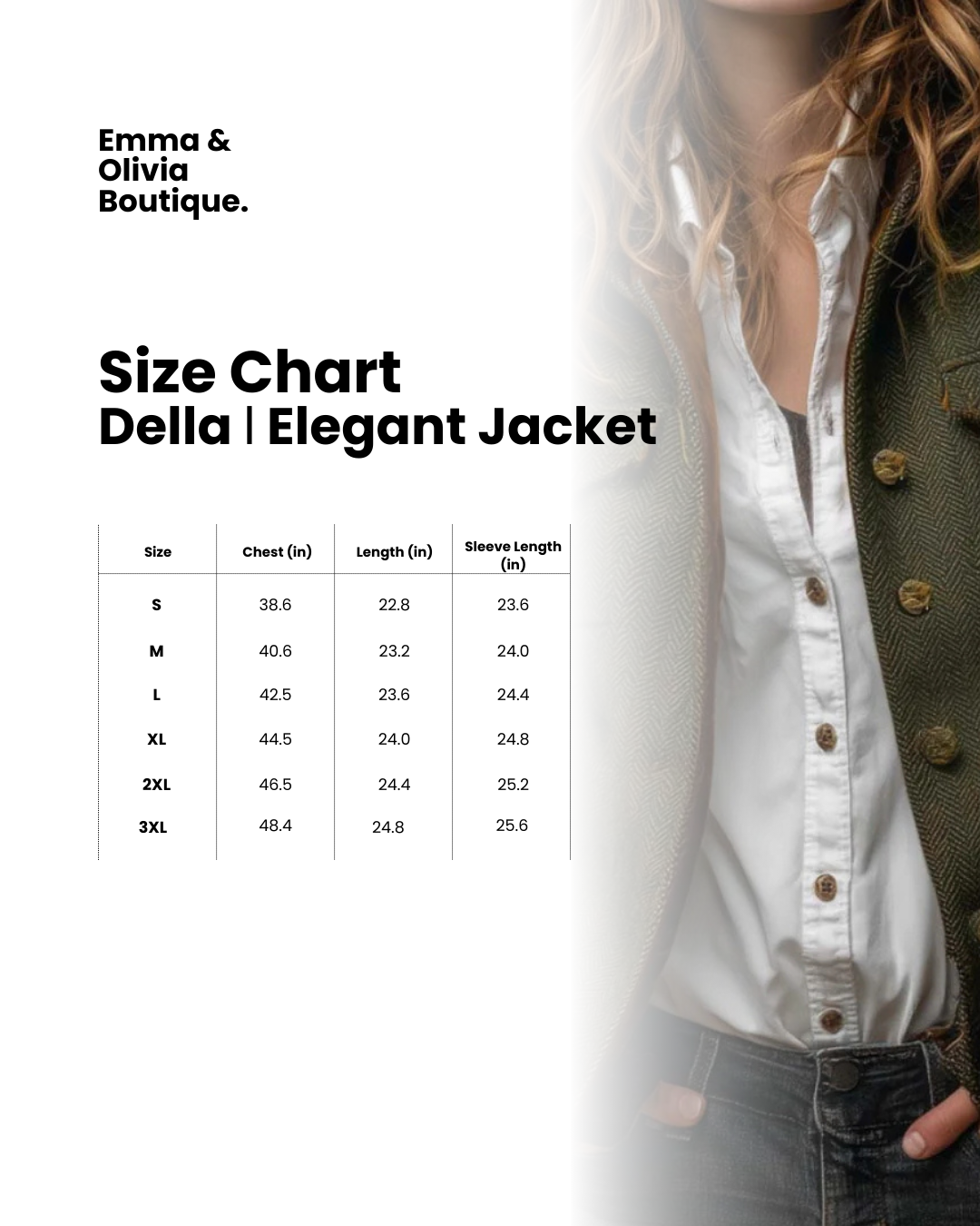Della | Elegant Tailored Jacket