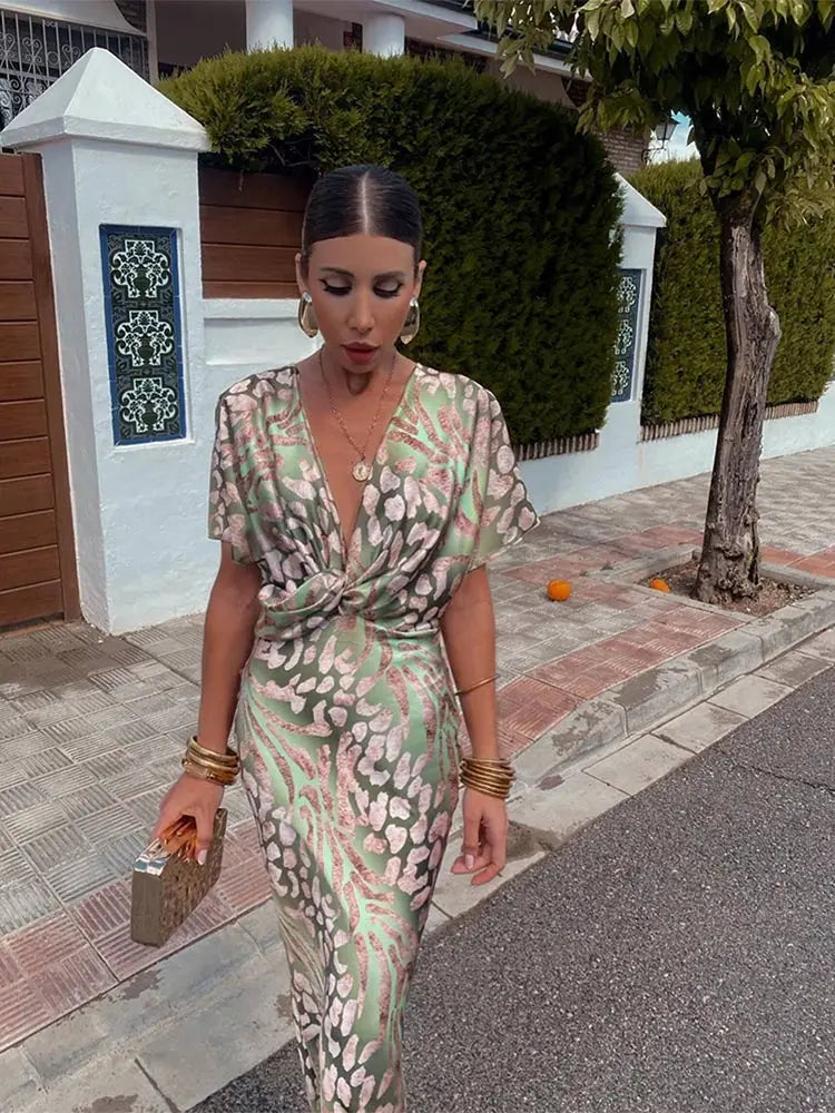 Clarissa | Twisted Knot Dress