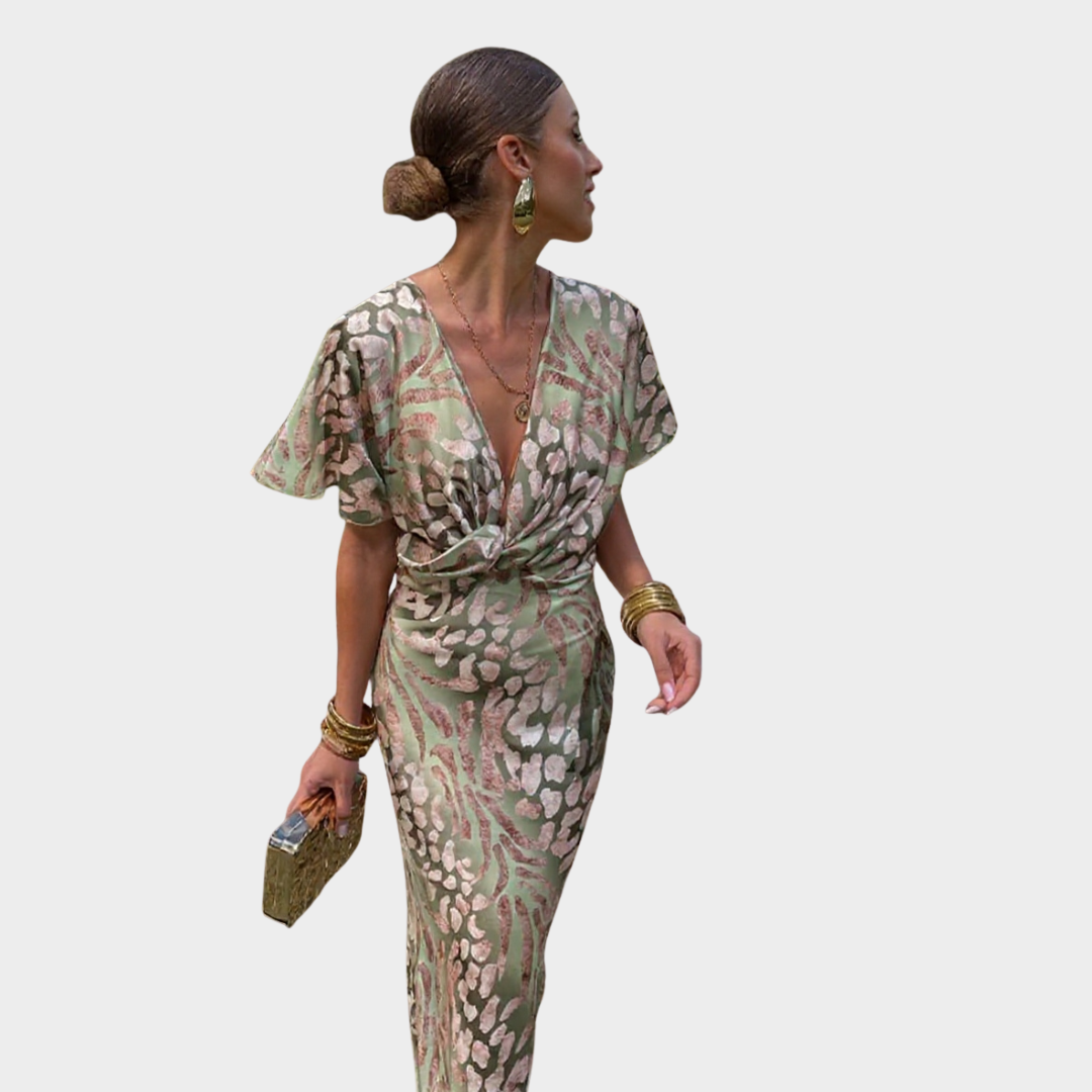 Clarissa | Twisted Knot Dress
