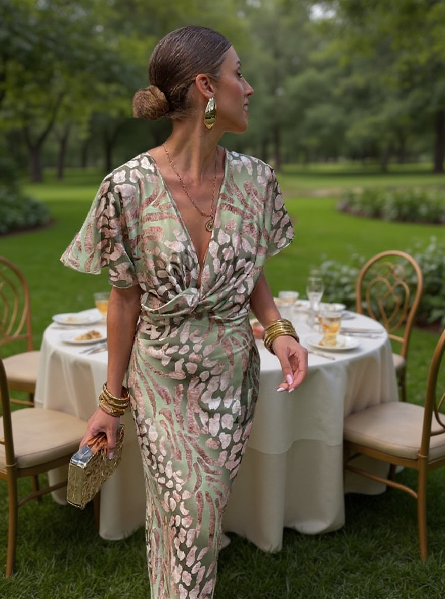 Clarissa | Twisted Knot Dress