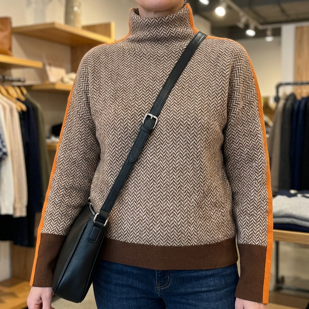 Martina | High-Neck Pullover Sweater