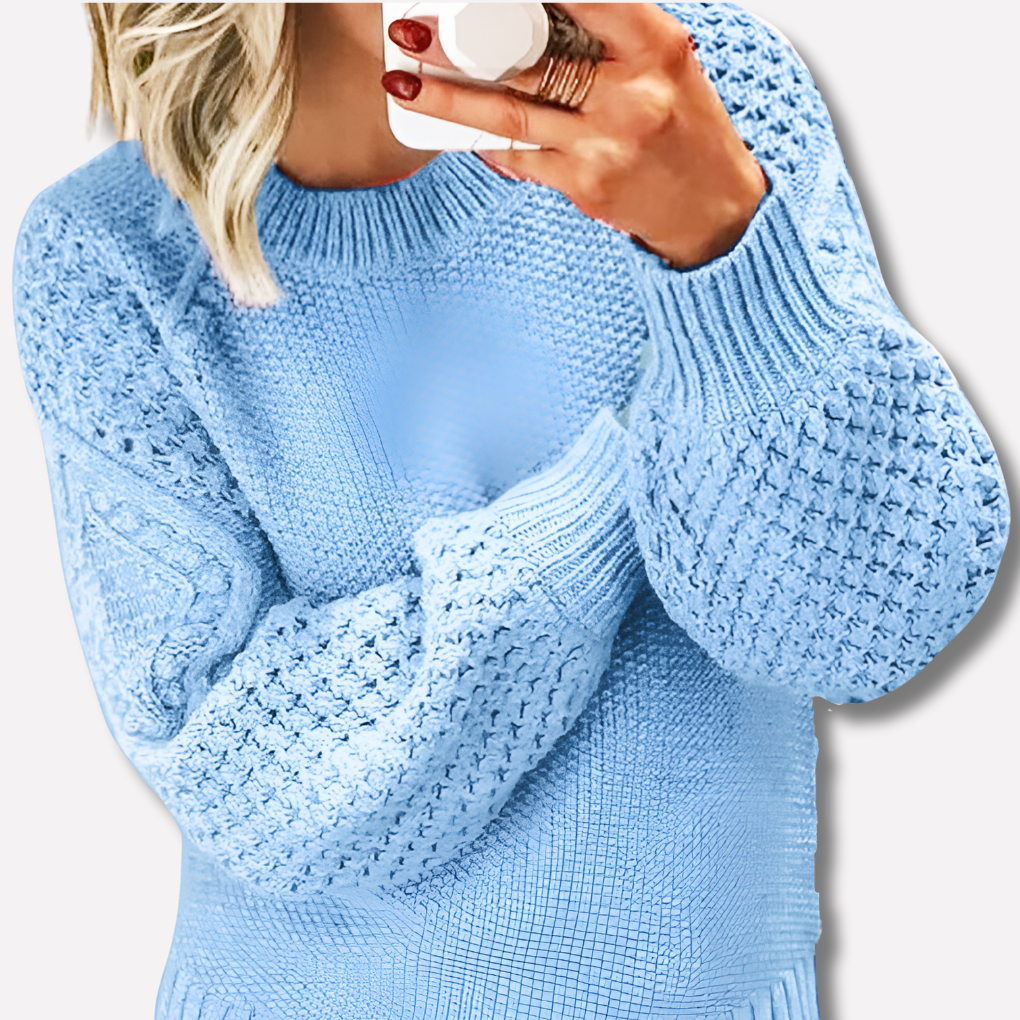 Clara | Elegant Warm Knit Sweater