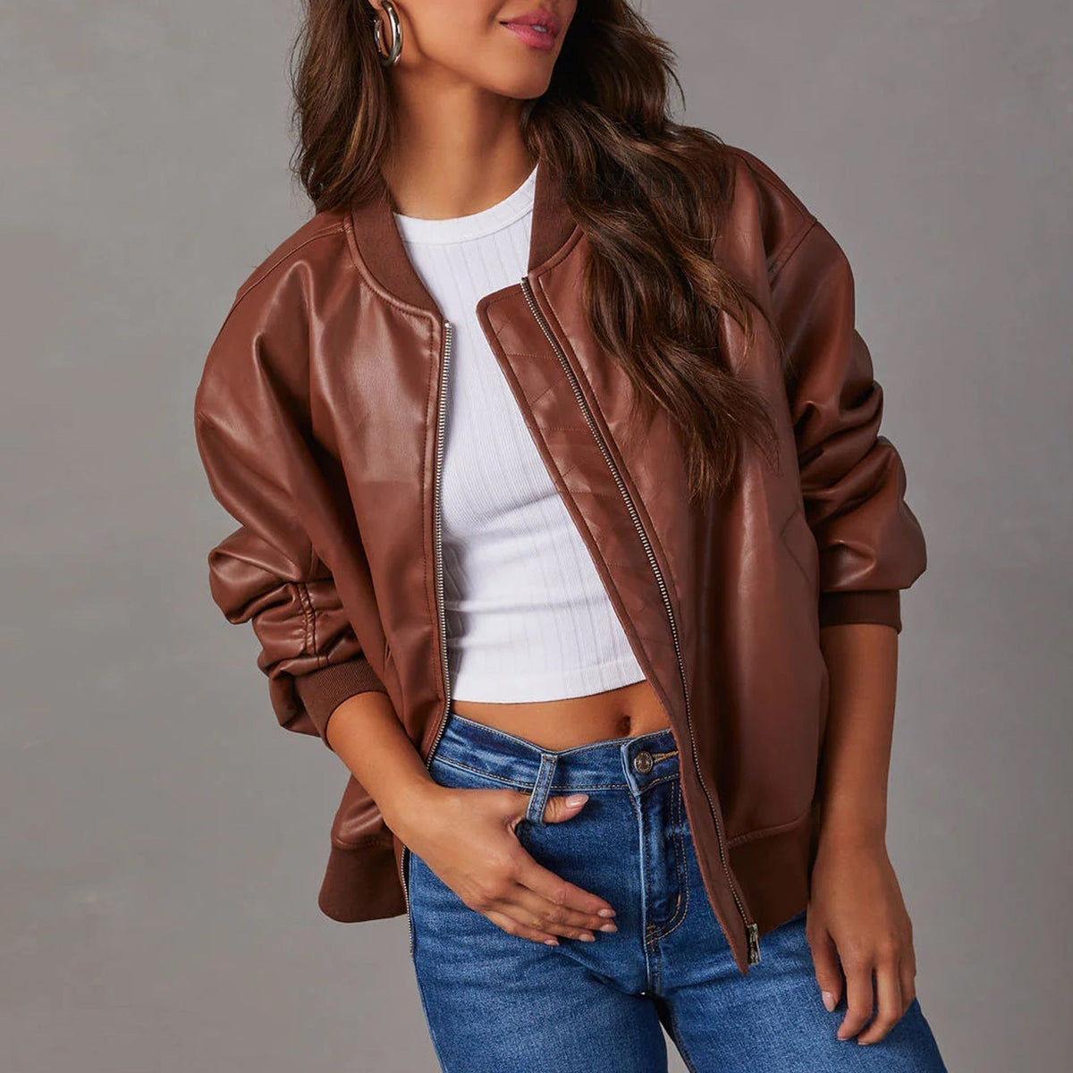Liv | Leather Jacket