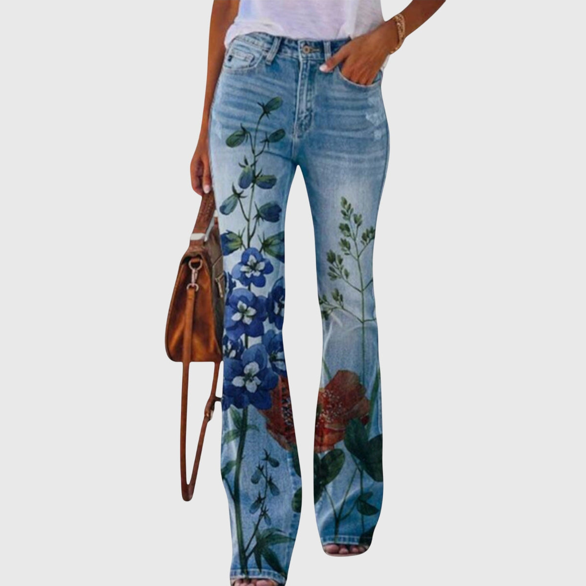 Florence | Floral Wide-Leg Pants