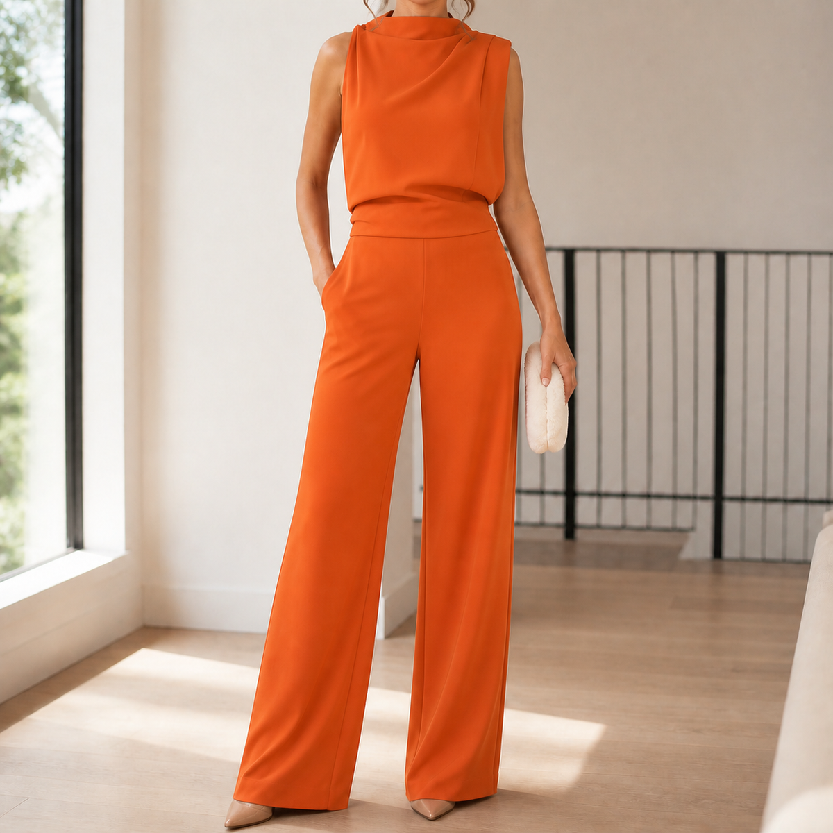 Dahlia-Louise | Wide-Leg Jumpsuit