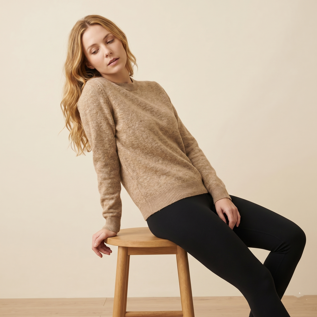 The Original | Undyed Cashmere Crewneck Sweater