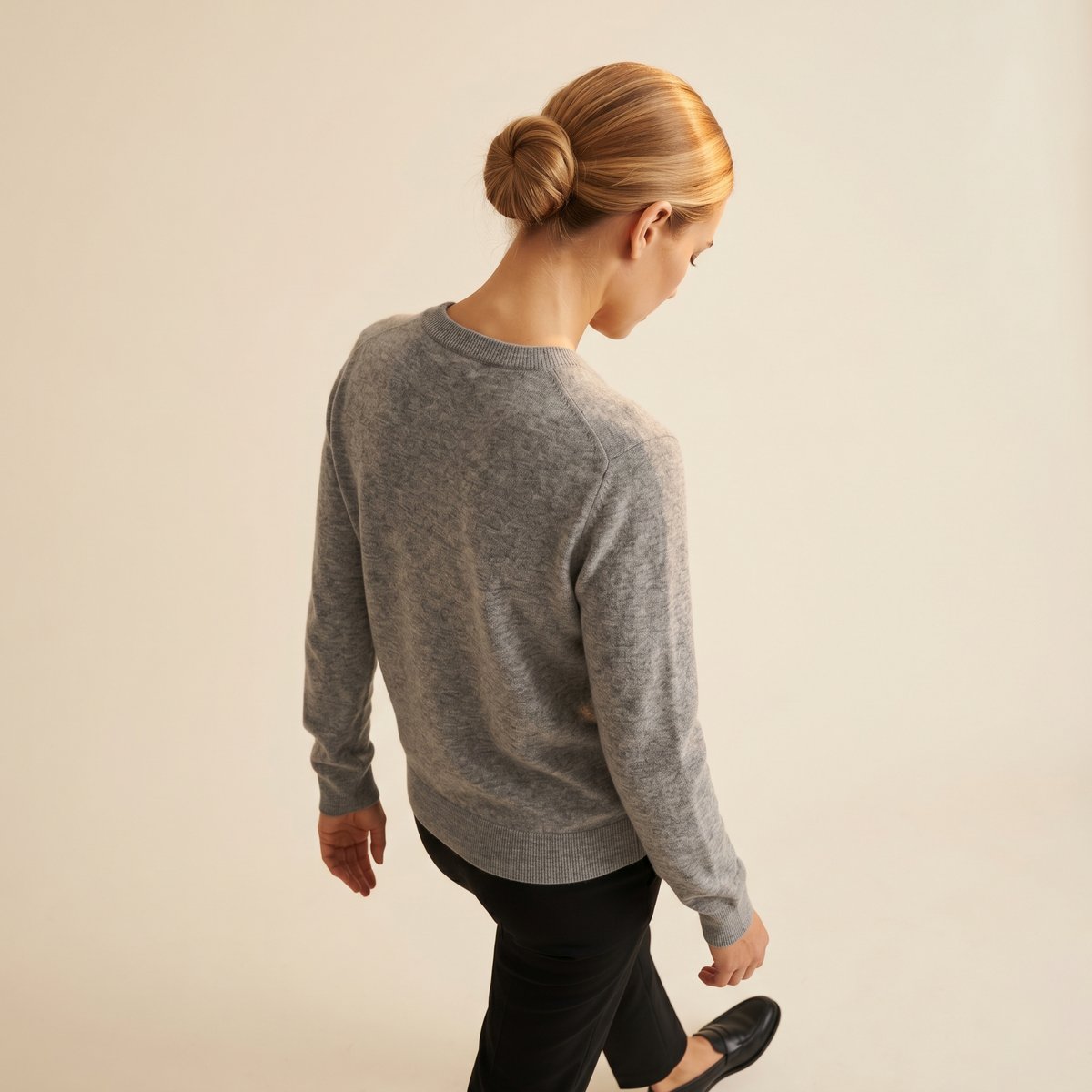 The Original | Undyed Cashmere Crewneck Sweater