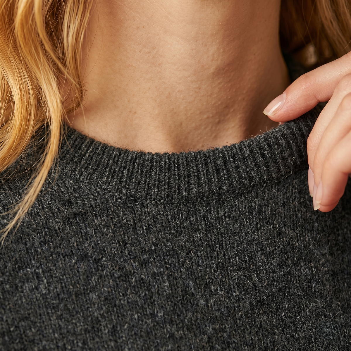 The Original | Undyed Cashmere Crewneck Sweater