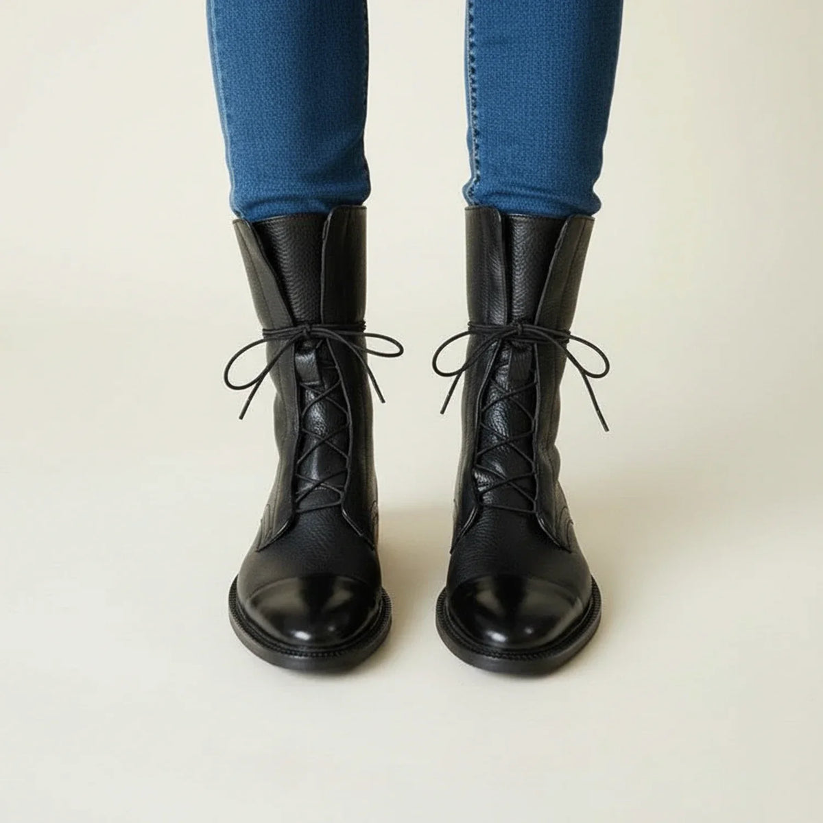 Lace-Up Ankle Boots for Women